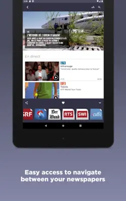 Swiss Newspapers android App screenshot 3